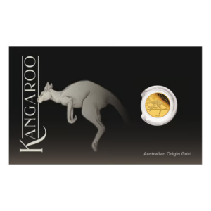 0.5 gram 2026 Australian Mini Roo Proof Gold Coin in Card