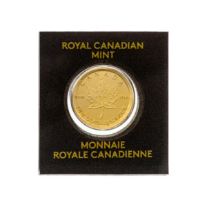 1 gram 2015 MapleGram Single Gold Coin