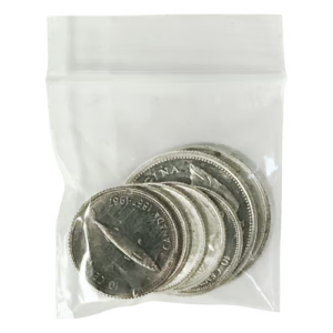 $1 Face Value Bag of 1967 Canadian Centennial Circulation 50% Pure Silver Coins